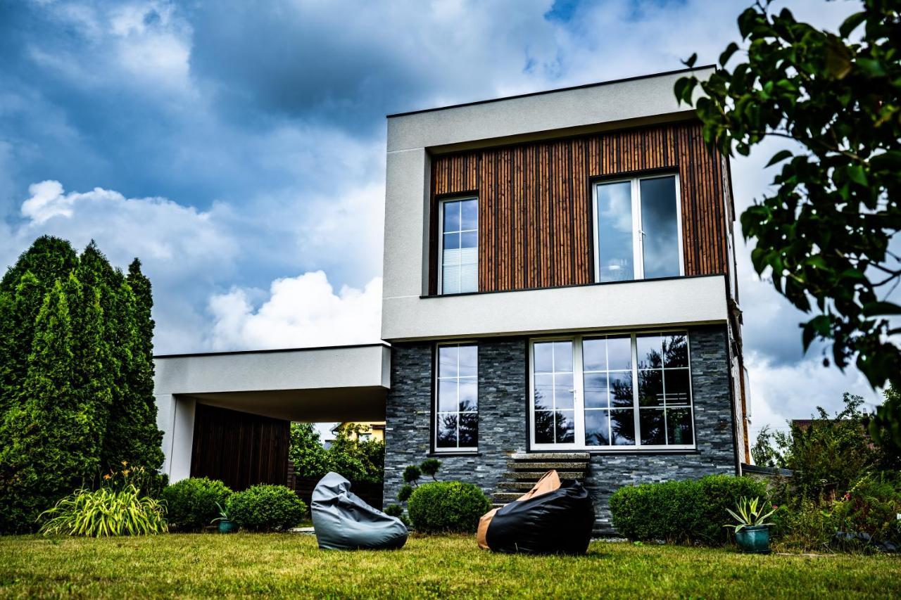 Vila Smiltyne Ant Ezero Kranto Villa Kuodziai Exteriör bild