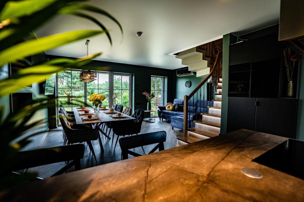 Vila Smiltyne Ant Ezero Kranto Villa Kuodziai Exteriör bild